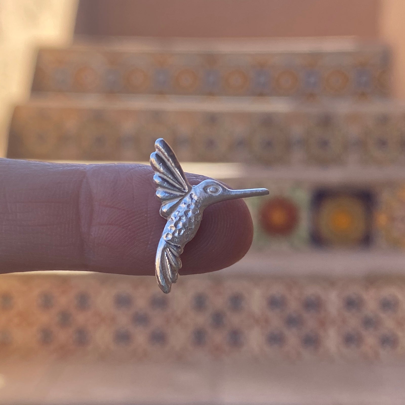 sterling silver hummingbird casting for jewelry designers