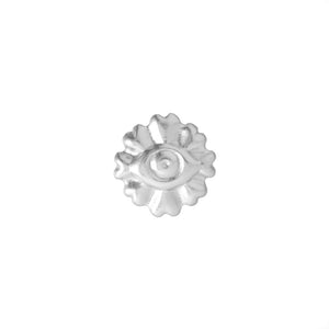 silver eyeflower solderable accent