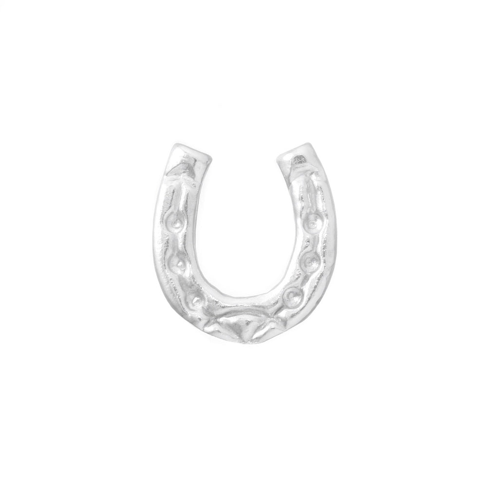 silver horseshoe embellishment